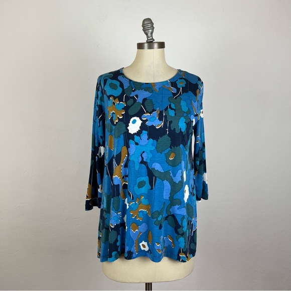 Marimekko Tops - Marimekko Kolette Camo Floral Top